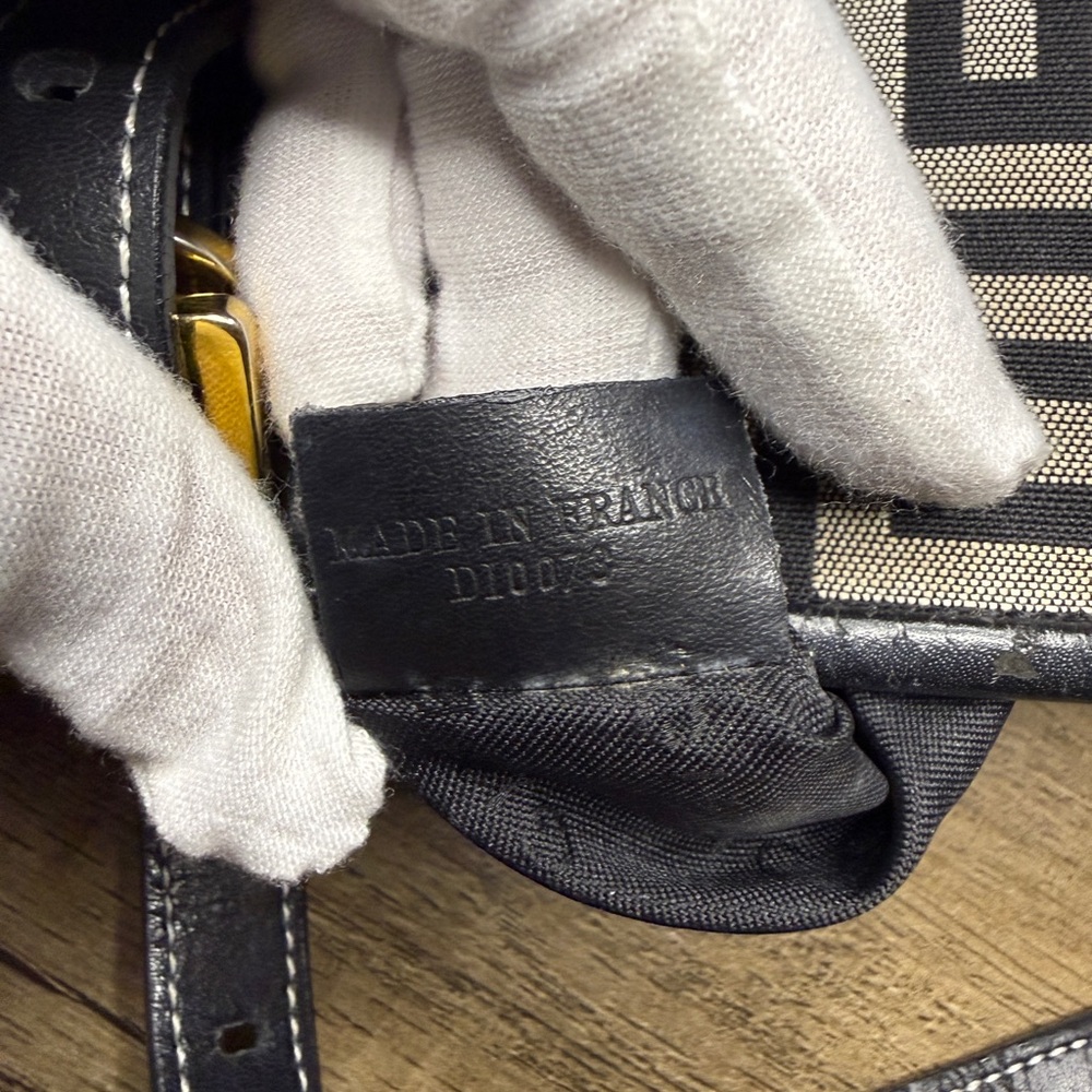 Givenchy Geometric Patterned Tote Bag - Black and Gray - Picture 9 of 11